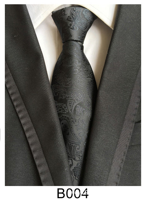 Gravata Jacquard Poliéster Masculina