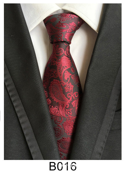 Gravata Jacquard Poliéster Masculina