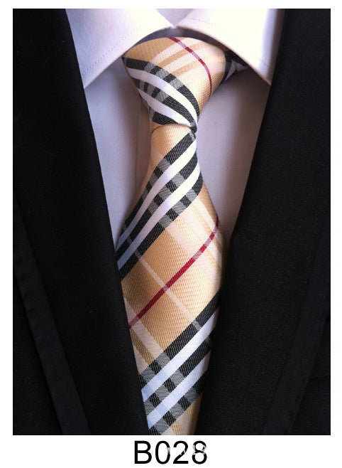 Gravata Jacquard Poliéster Masculina