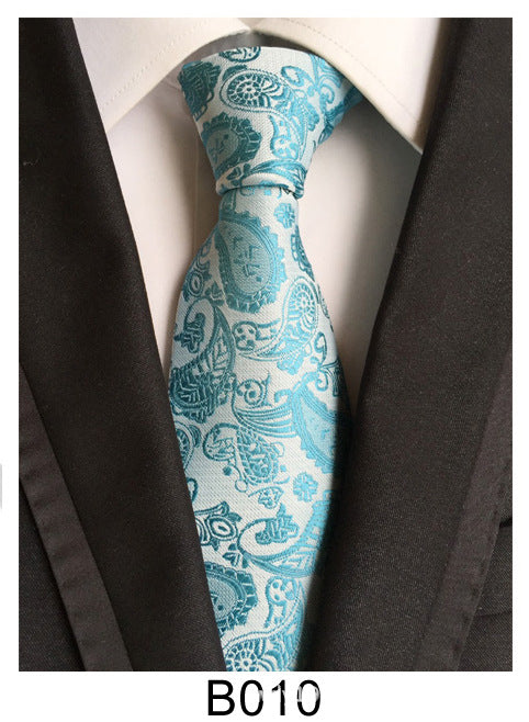 Gravata Jacquard Poliéster Masculina