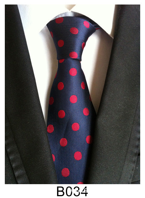 Gravata Jacquard Poliéster Masculina
