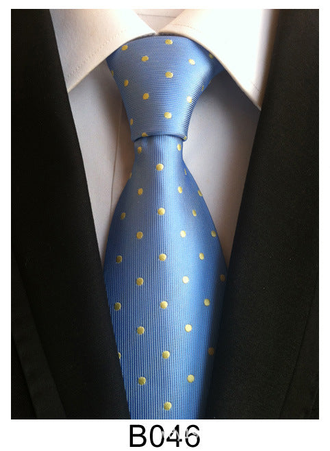 Gravata Jacquard Poliéster Masculina