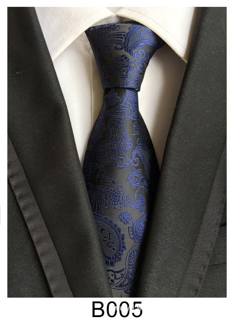 Gravata Jacquard Poliéster Masculina