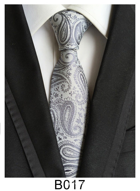 Gravata Jacquard Poliéster Masculina