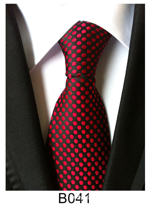 Gravata Jacquard Poliéster Masculina