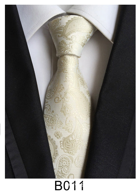 Gravata Jacquard Poliéster Masculina