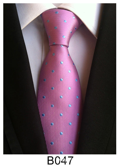 Gravata Jacquard Poliéster Masculina