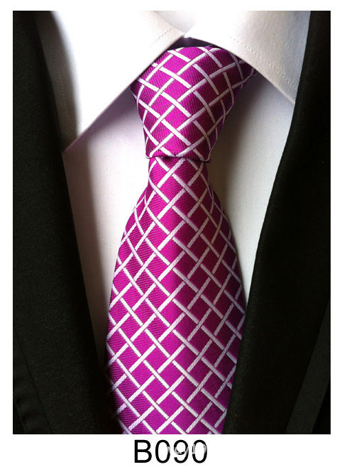 Gravata Jacquard Poliéster Masculina