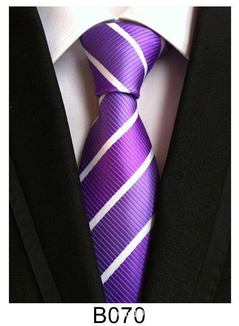 Gravata Jacquard Poliéster Masculina