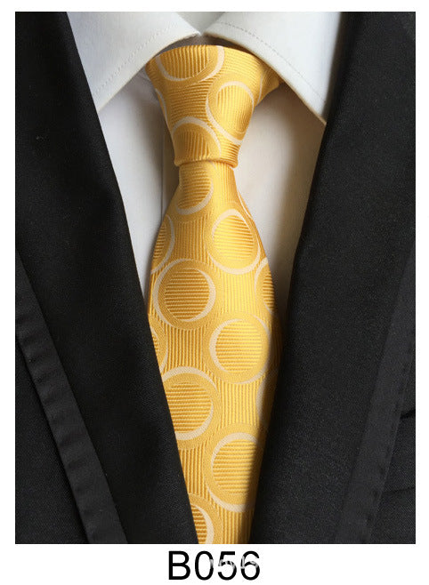 Gravata Jacquard Poliéster Masculina