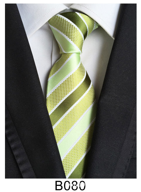 Gravata Jacquard Poliéster Masculina