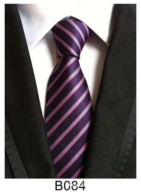 Gravata Jacquard Poliéster Masculina
