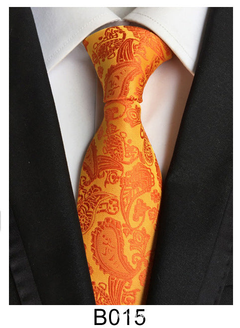 Gravata Jacquard Poliéster Masculina