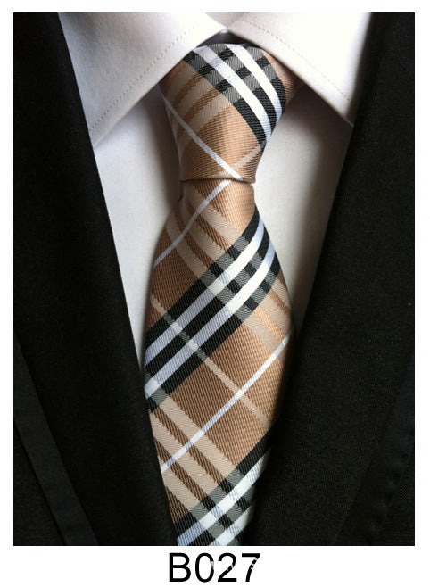 Gravata Jacquard Poliéster Masculina