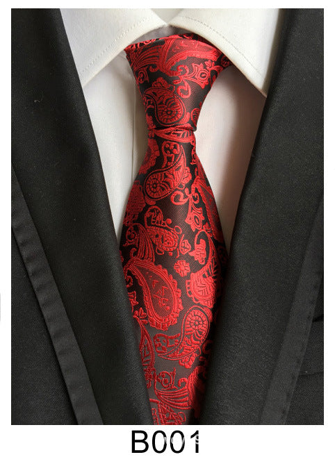 Gravata Jacquard Poliéster Masculina