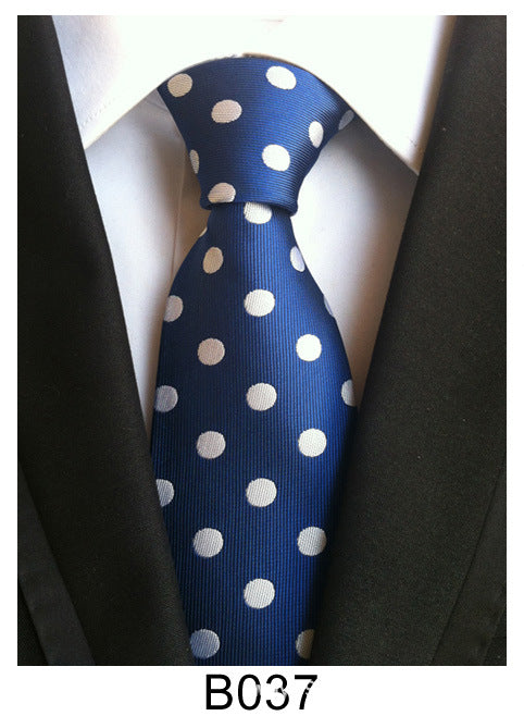 Gravata Jacquard Poliéster Masculina