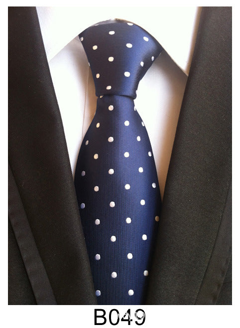 Gravata Jacquard Poliéster Masculina
