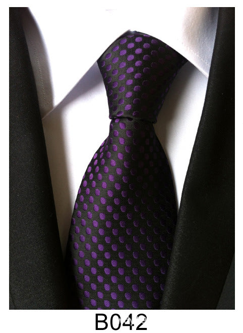 Gravata Jacquard Poliéster Masculina