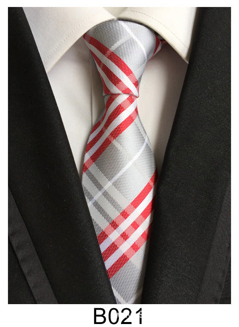 Gravata Jacquard Poliéster Masculina