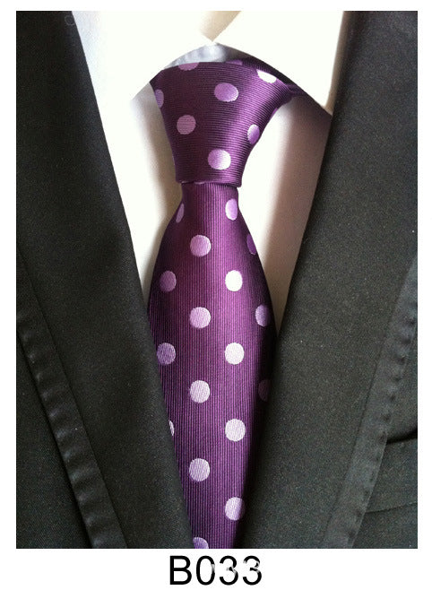 Gravata Jacquard Poliéster Masculina