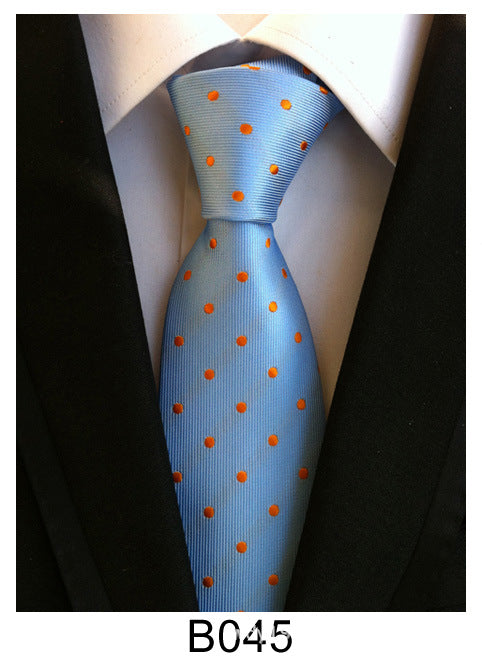 Gravata Jacquard Poliéster Masculina