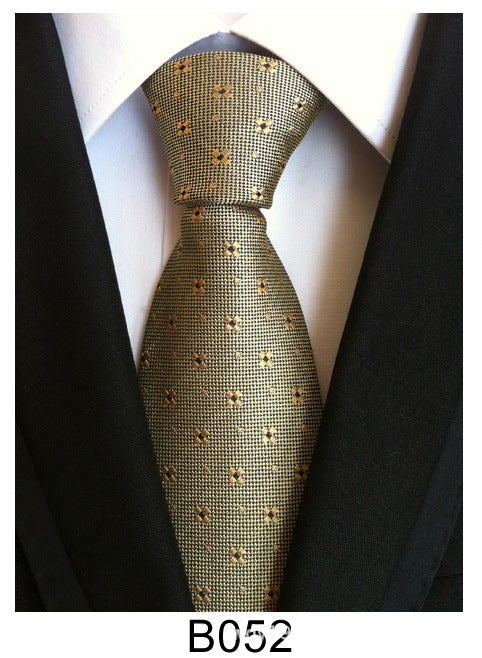 Gravata Jacquard Poliéster Masculina