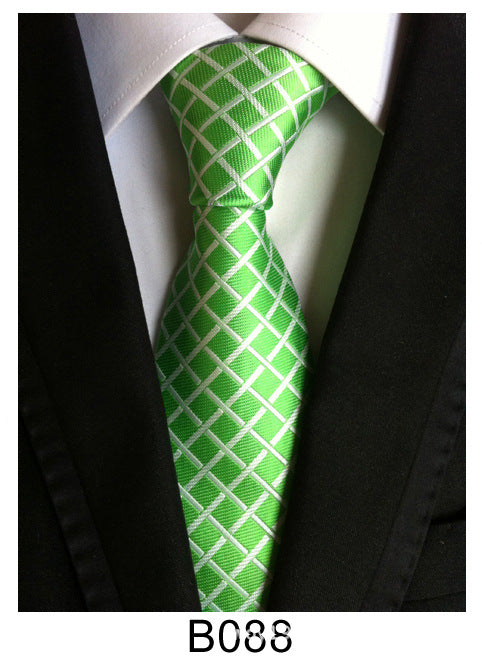 Gravata Jacquard Poliéster Masculina