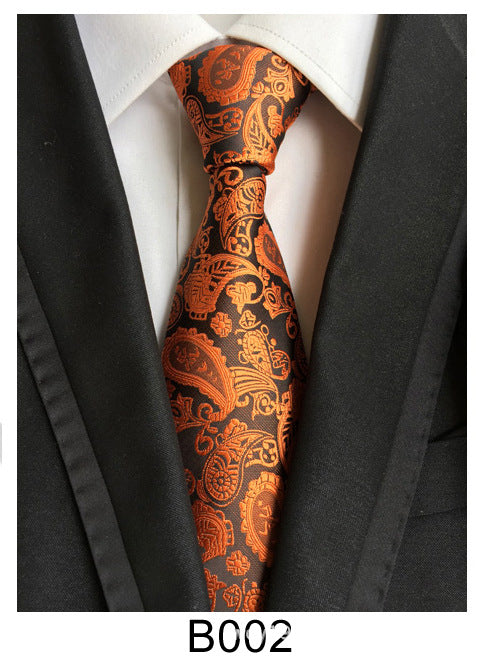 Gravata Jacquard Poliéster Masculina