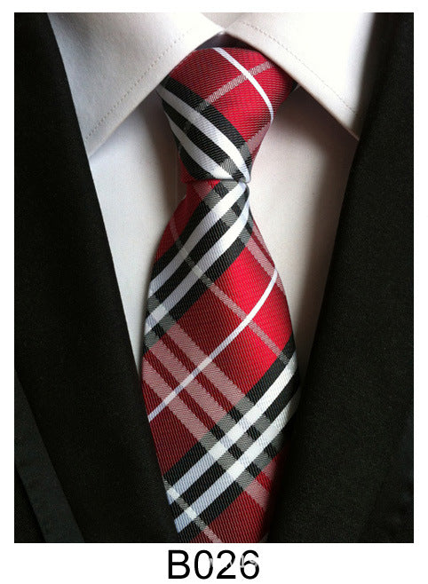 Gravata Jacquard Poliéster Masculina