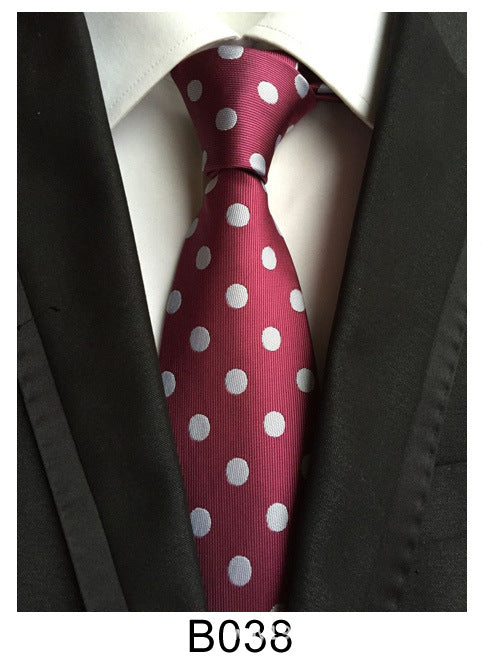 Gravata Jacquard Poliéster Masculina