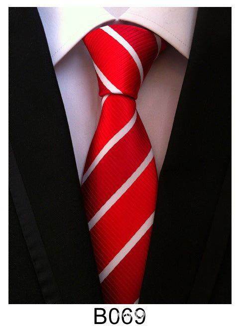 Gravata Jacquard Poliéster Masculina