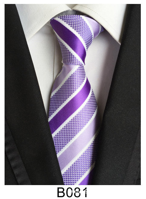 Gravata Jacquard Poliéster Masculina