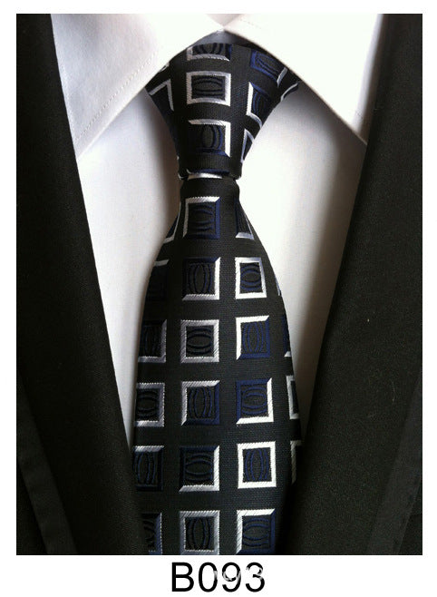 Gravata Jacquard Poliéster Masculina