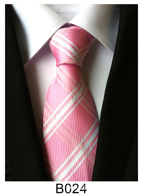 Gravata Jacquard Poliéster Masculina