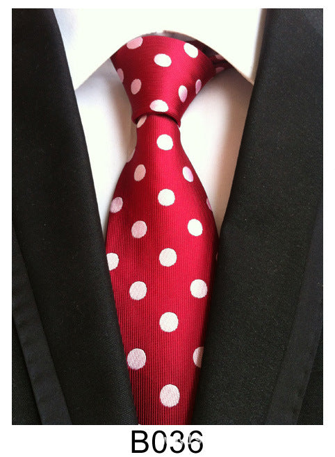Gravata Jacquard Poliéster Masculina