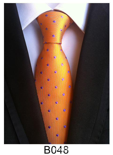 Gravata Jacquard Poliéster Masculina