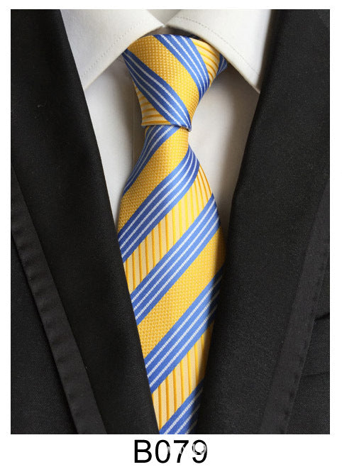 Gravata Jacquard Poliéster Masculina