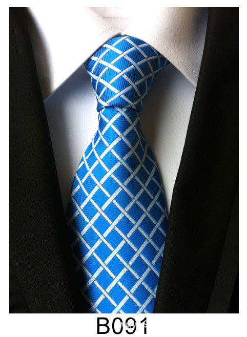 Gravata Jacquard Poliéster Masculina