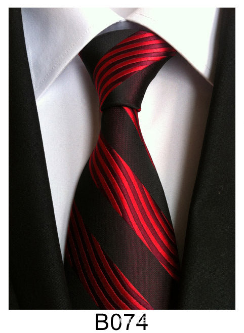 Gravata Jacquard Poliéster Masculina
