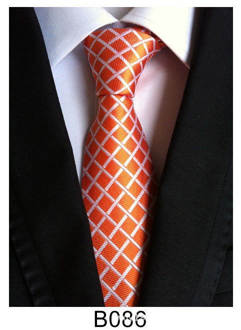Gravata Jacquard Poliéster Masculina