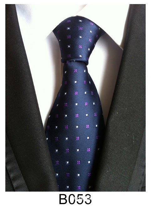 Gravata Jacquard Poliéster Masculina