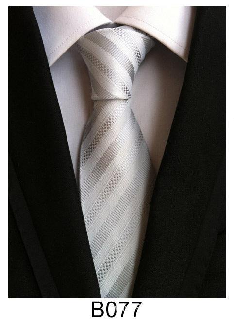Gravata Jacquard Poliéster Masculina