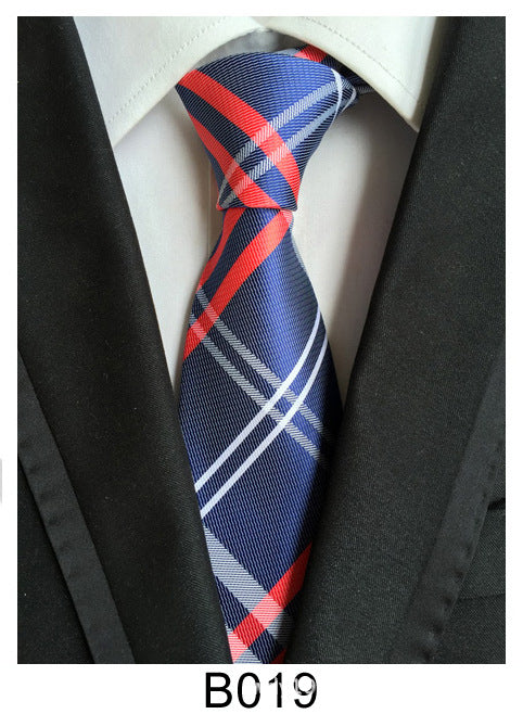 Gravata Jacquard Poliéster Masculina