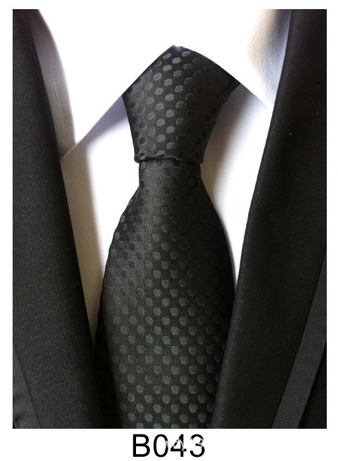 Gravata Jacquard Poliéster Masculina