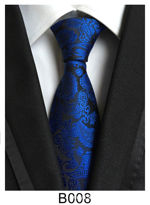 Gravata Jacquard Poliéster Masculina