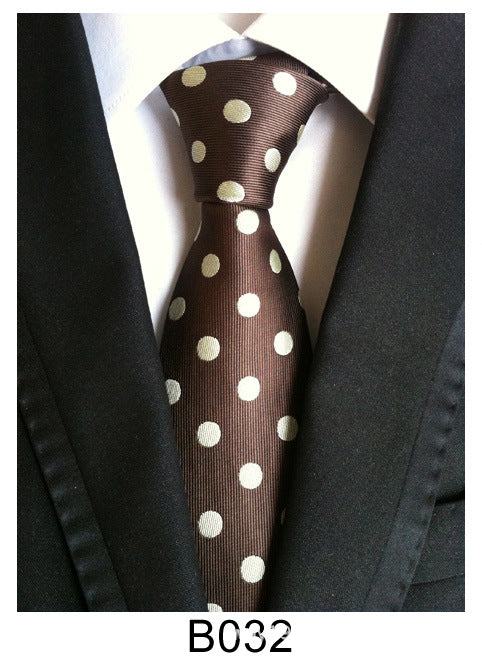 Gravata Jacquard Poliéster Masculina