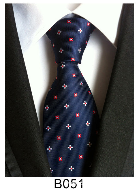 Gravata Jacquard Poliéster Masculina