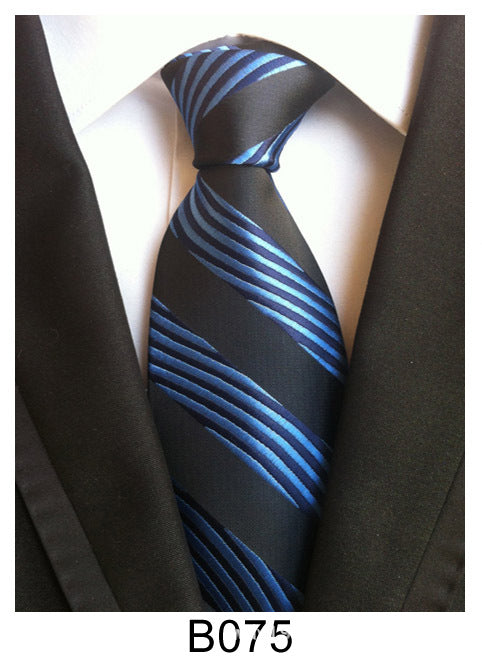 Gravata Jacquard Poliéster Masculina