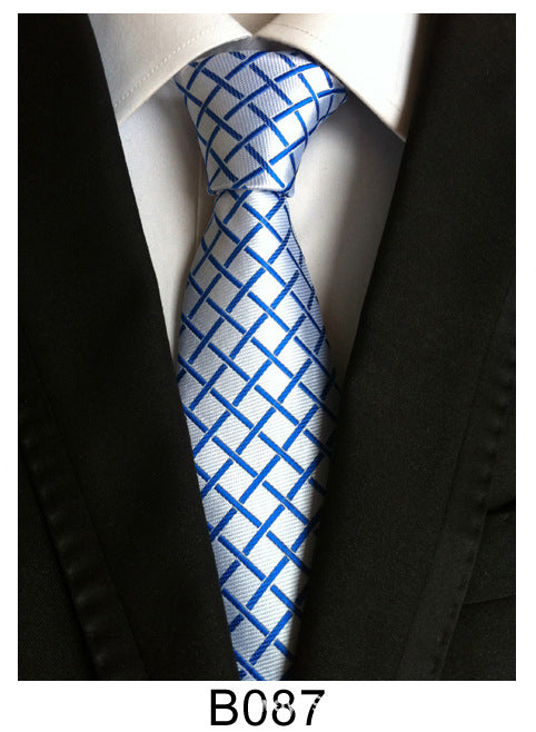 Gravata Jacquard Poliéster Masculina