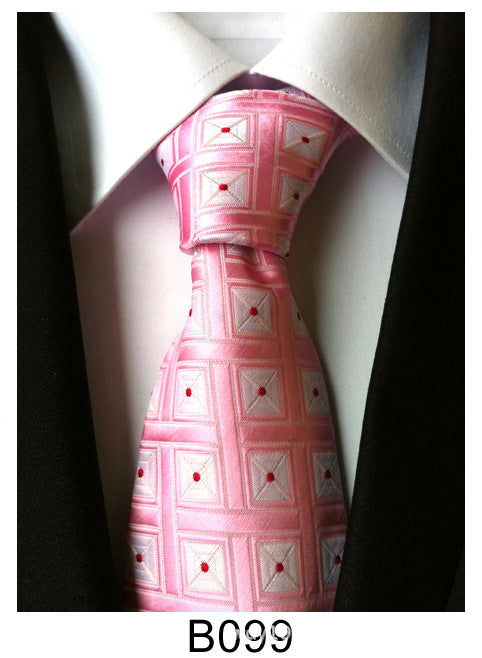 Gravata Jacquard Poliéster Masculina